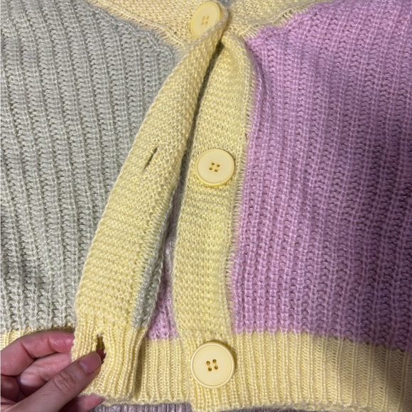 Princess Polly Pastel Colorblock Cardigan - Picture 5 of 9